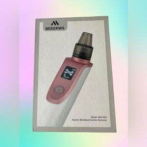 MISERWE Electric Blackhead Suction Remover; Model MIS-024    NWT